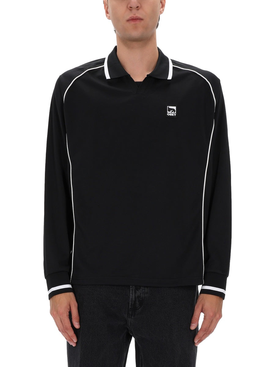 OBEY Men's Trendy Polo Shirt for FW25