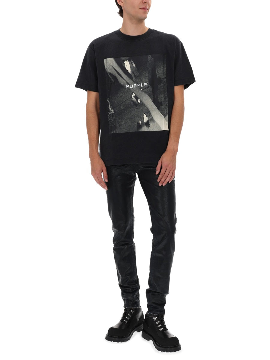 PURPLE BRAND Essential Mini T-Shirt for Men - SS26 Collection