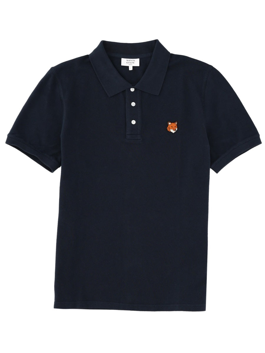 MAISON KITSUNÉ Cotton Polo Shirt for Men - FW25