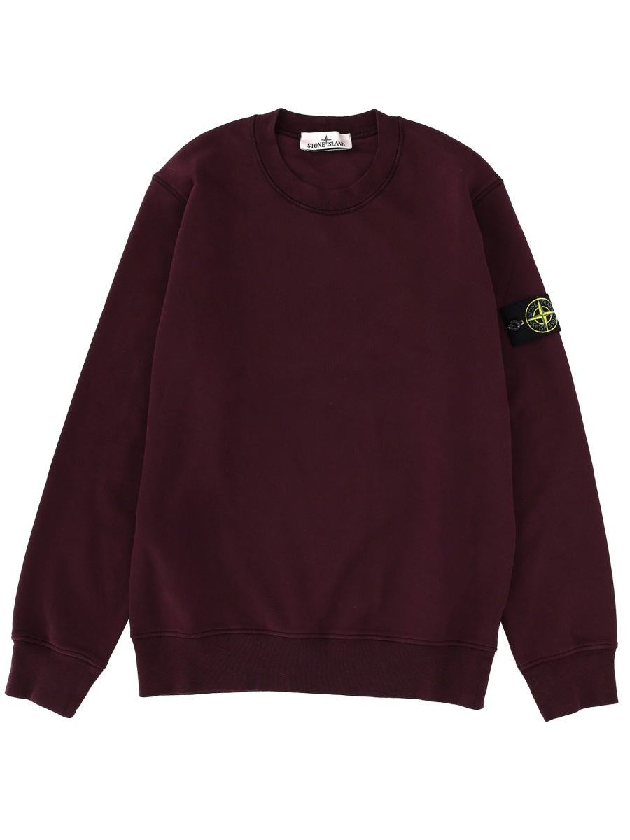 STONE ISLAND Regular Fit Cotton Sweatshirt