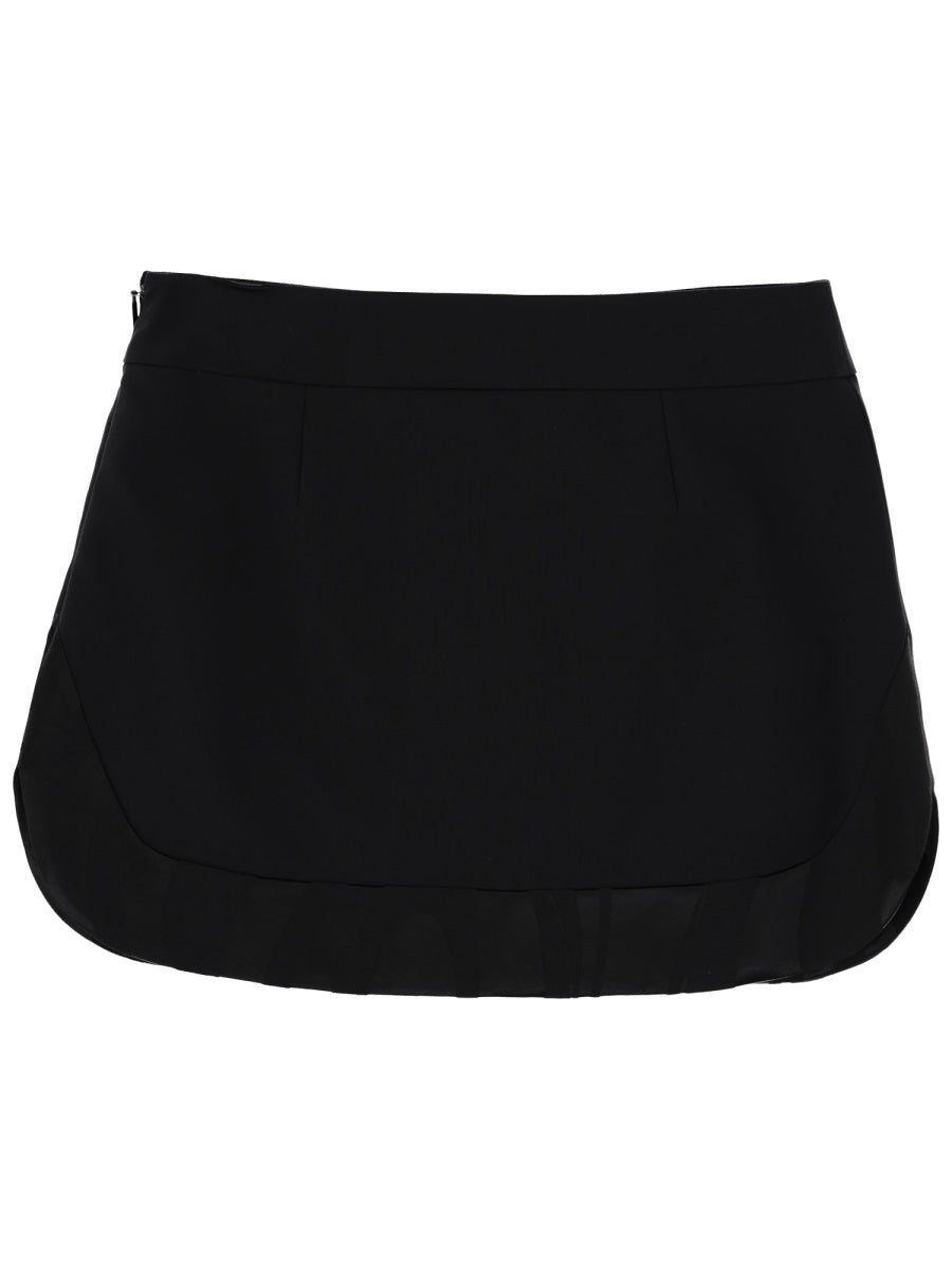 PUCCI Elegant Virgin Wool Mini Skirt for Women - FW25 Collection