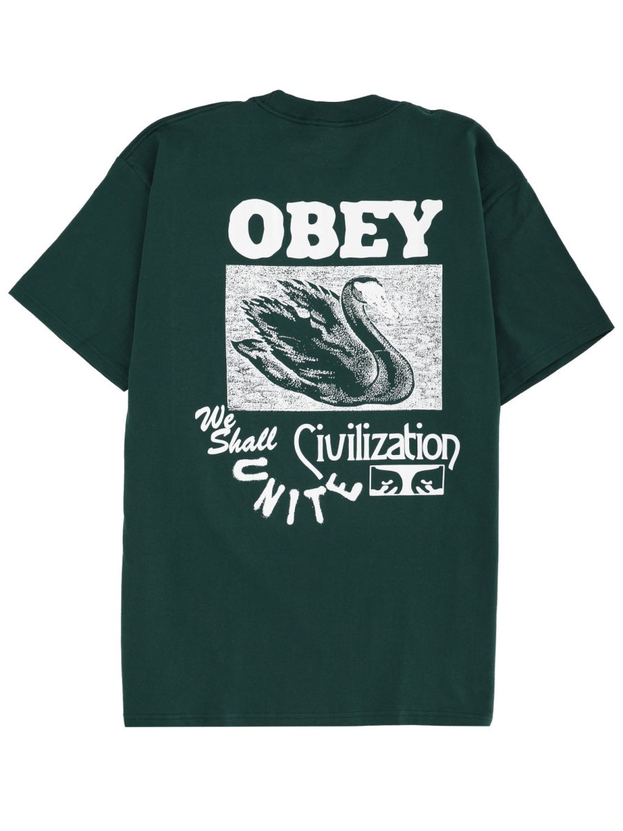 OBEY Classic Cotton T-Shirt for Men - Fall/Winter 2025