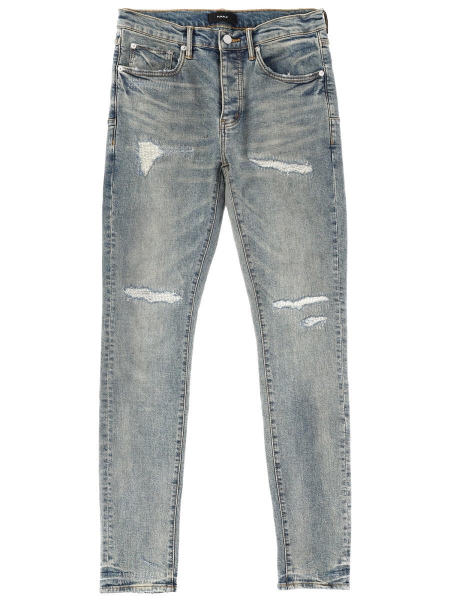 PURPLE BRAND Indigo Denim Jeans for Men - SS26 Collection