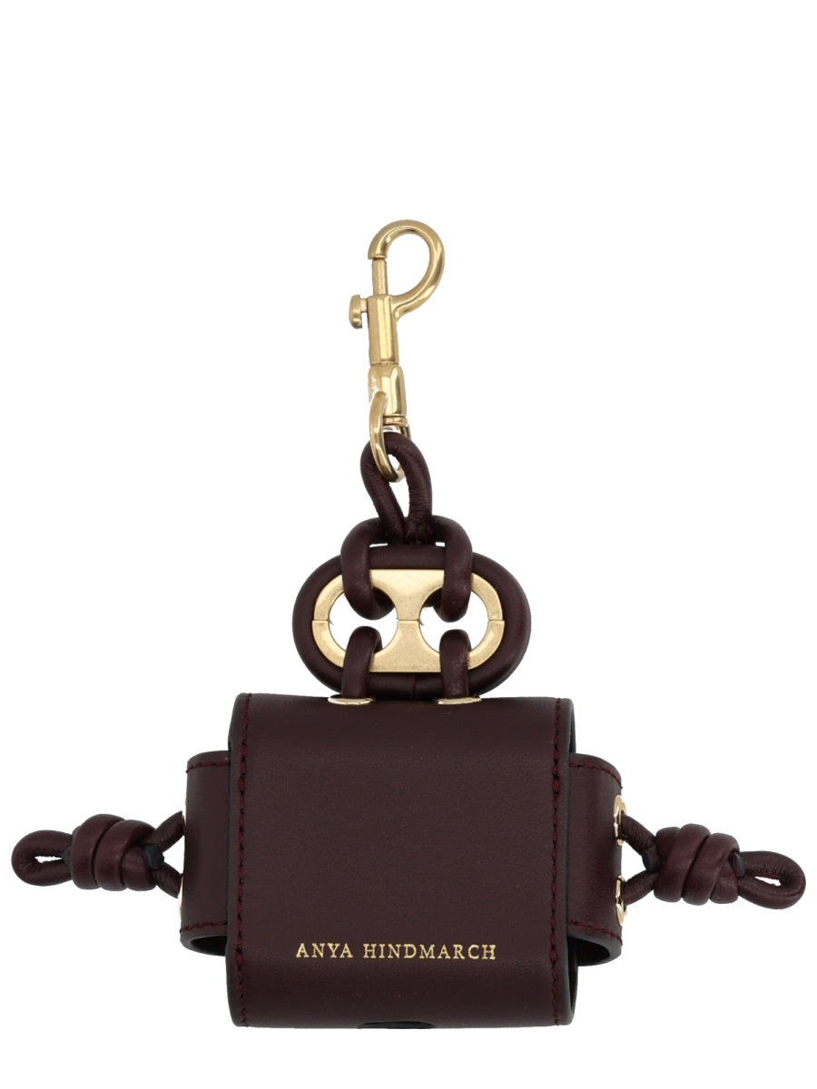 ANYA HINDMARCH Elegant Cowhide Leather Mini Shoulder Bag