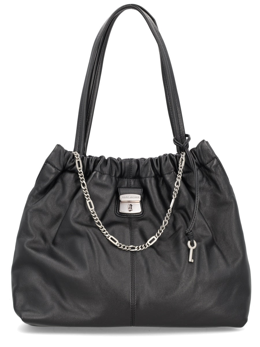 MARC JACOBS Mini Handbag in 100% Lamb Leather