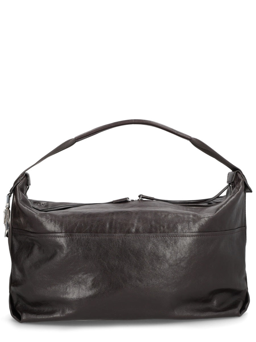 LEMAIRE Elegant Leather Shoulder Bag - FW25 Collection