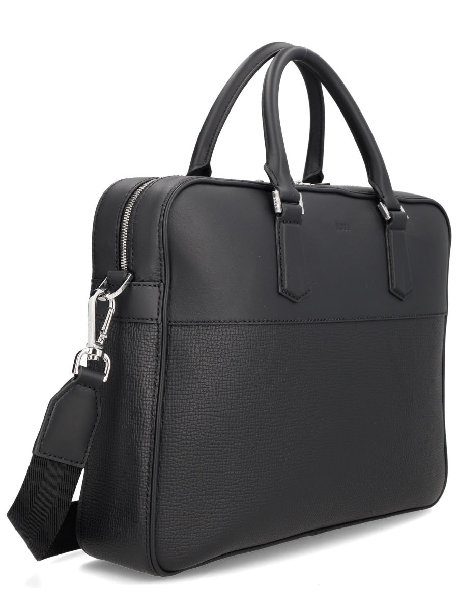 BOSS Stylish Leather Handbag - FW25 Collection