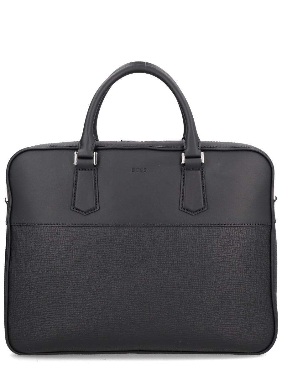 BOSS Stylish Leather Handbag - FW25 Collection