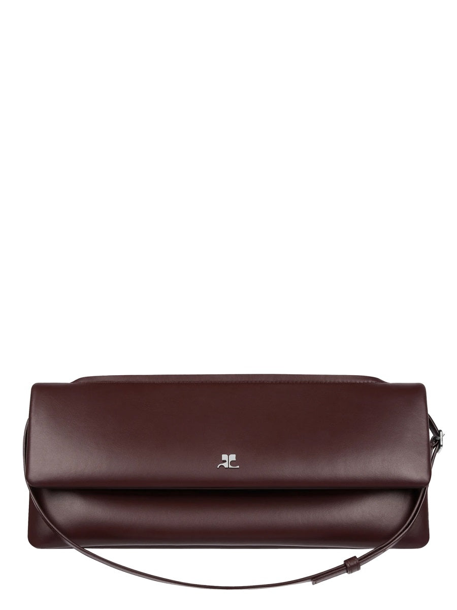 COURREGES Elegant Mini Leather Clutch for Women