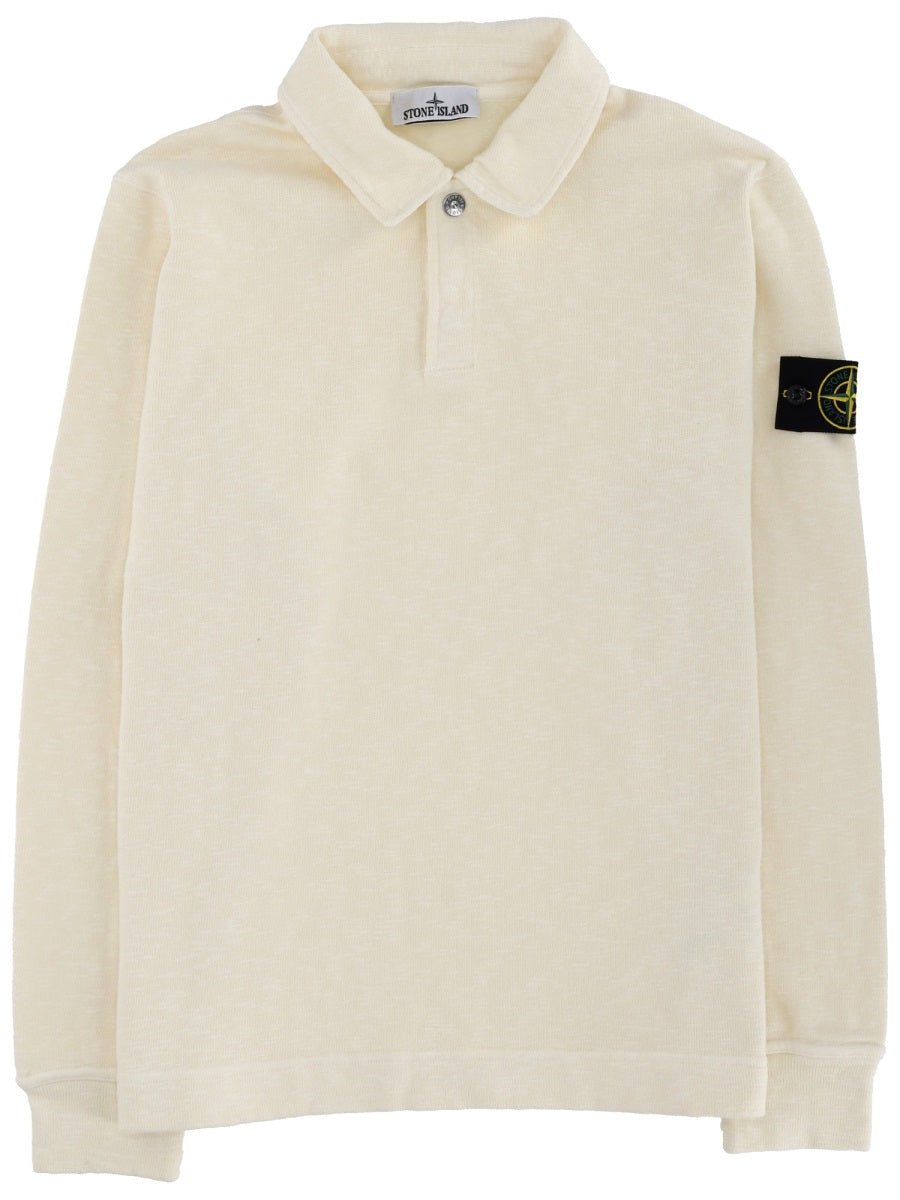 STONE ISLAND Cotton Polo Shirt for Men - FW25 Collection