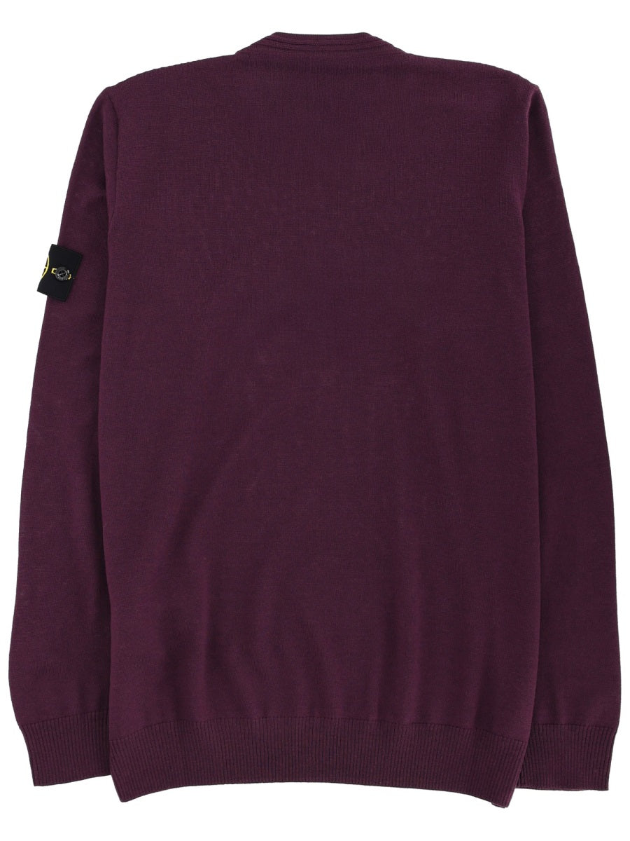 STONE ISLAND Regular Fit T-Shirt with Logo Patch