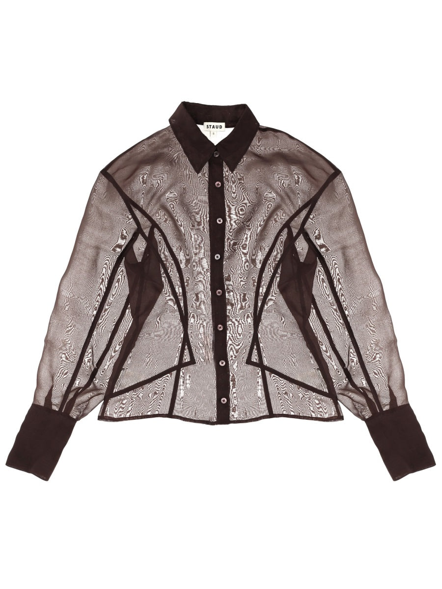 STAUD Silk Top for Women - FW25 Collection