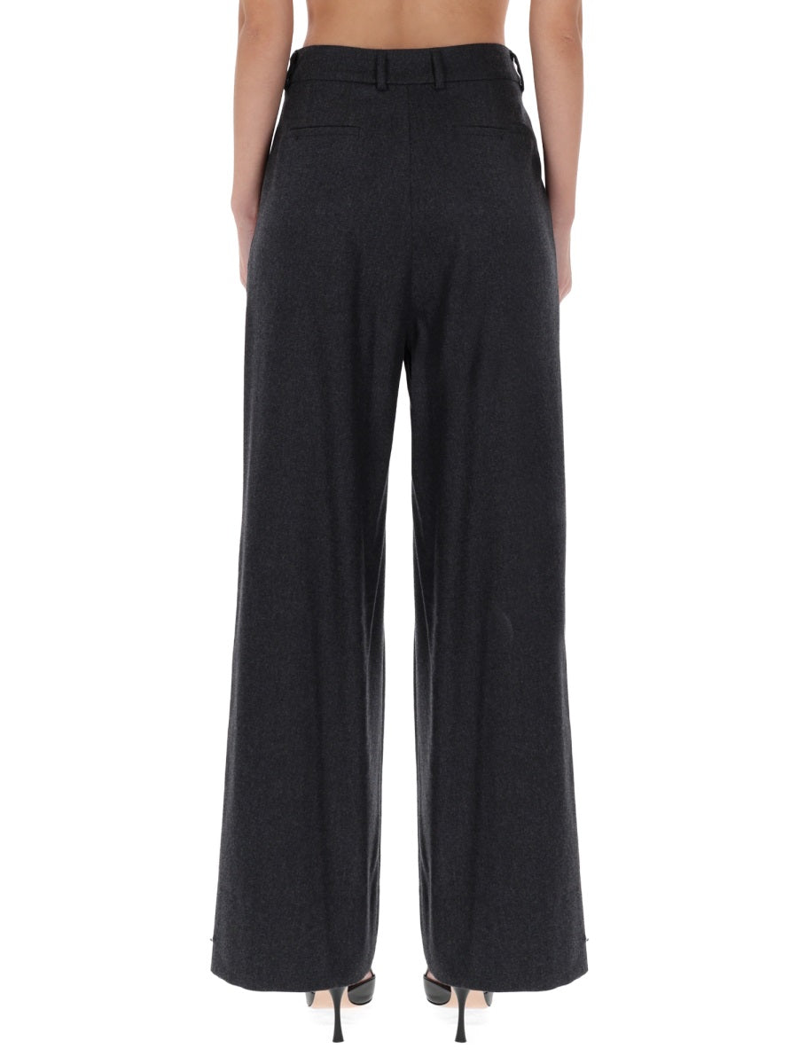 PT TORINO Women's Wool Cashmere Blend Trousers