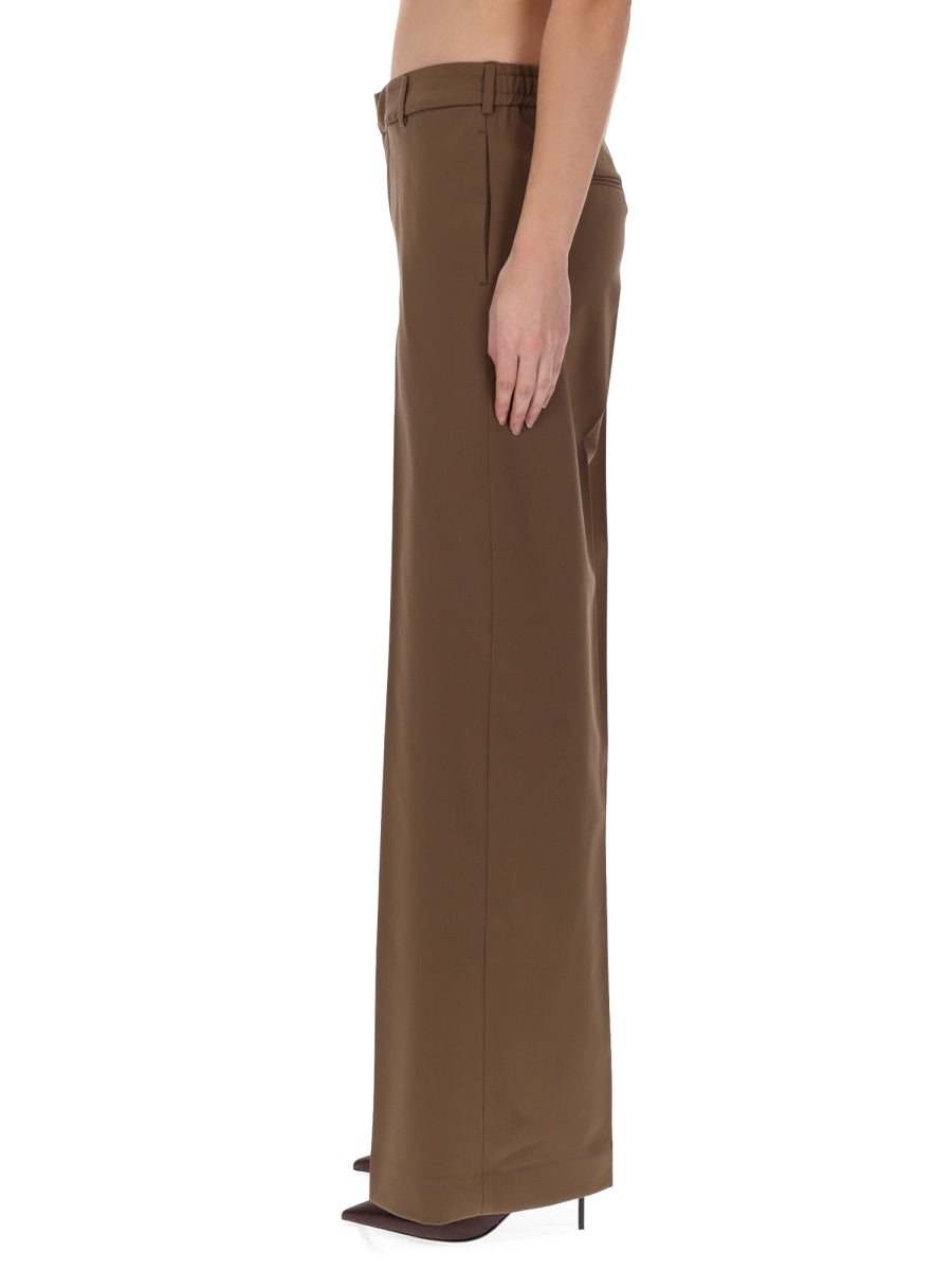 PT TORINO Elegant Virgin Wool Trousers for Women