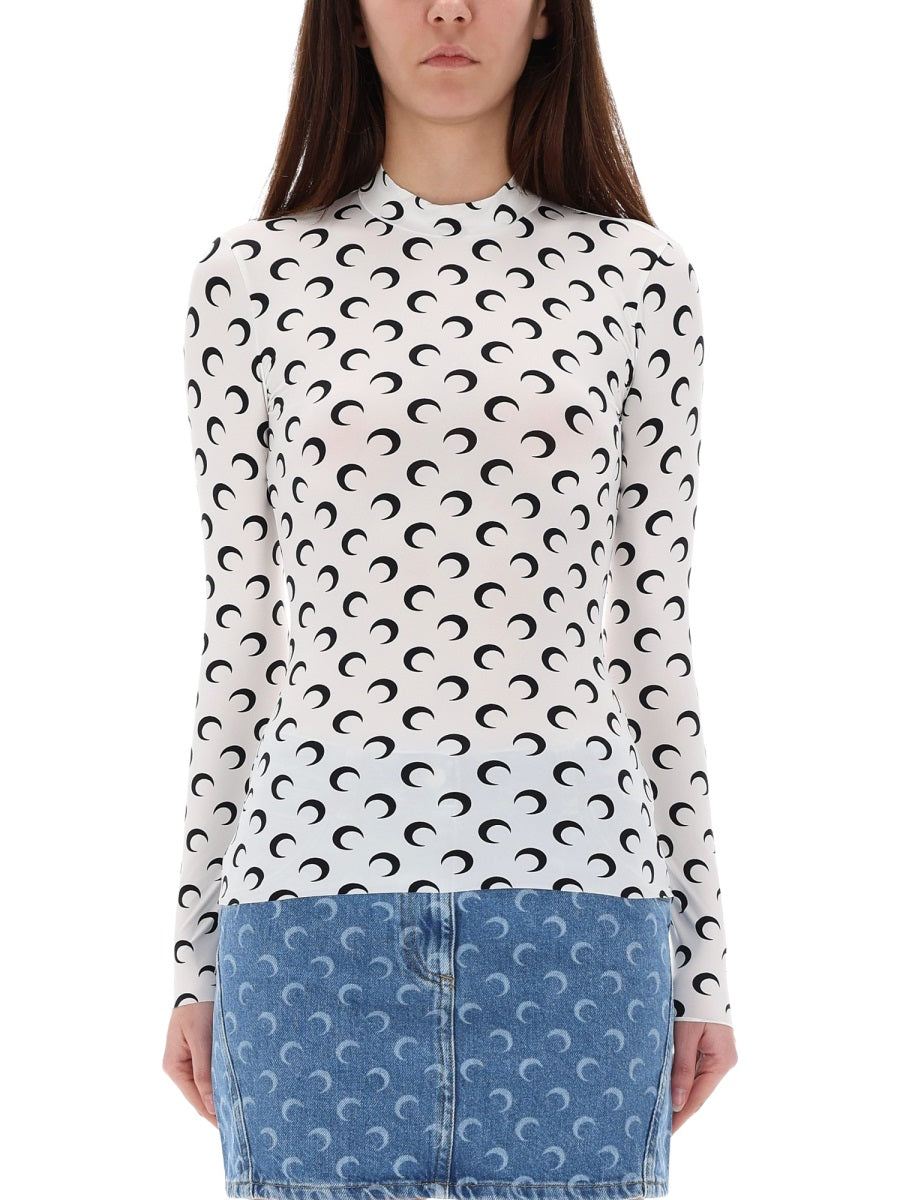 MARINE SERRE Lightweight Performance Mini Top