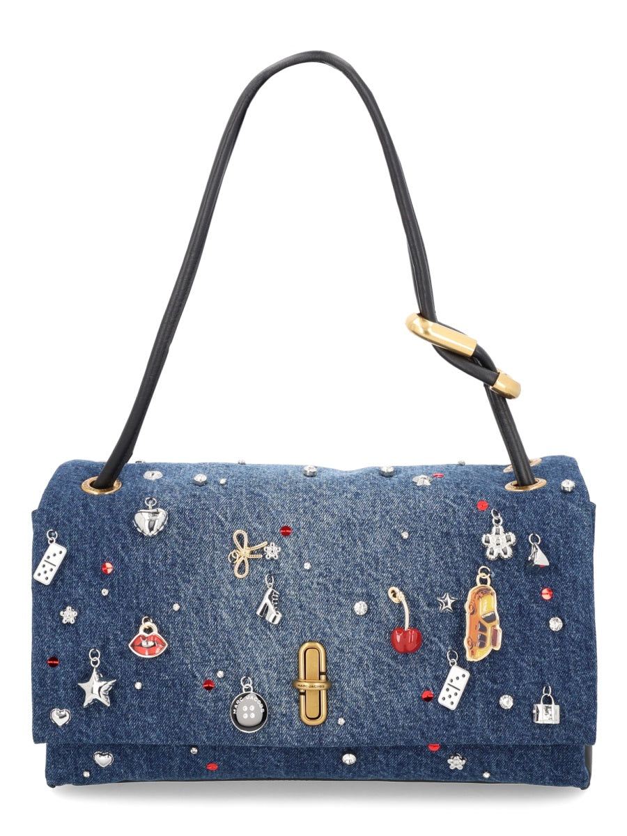 MARC JACOBS Mini Denim Shoulder Bag