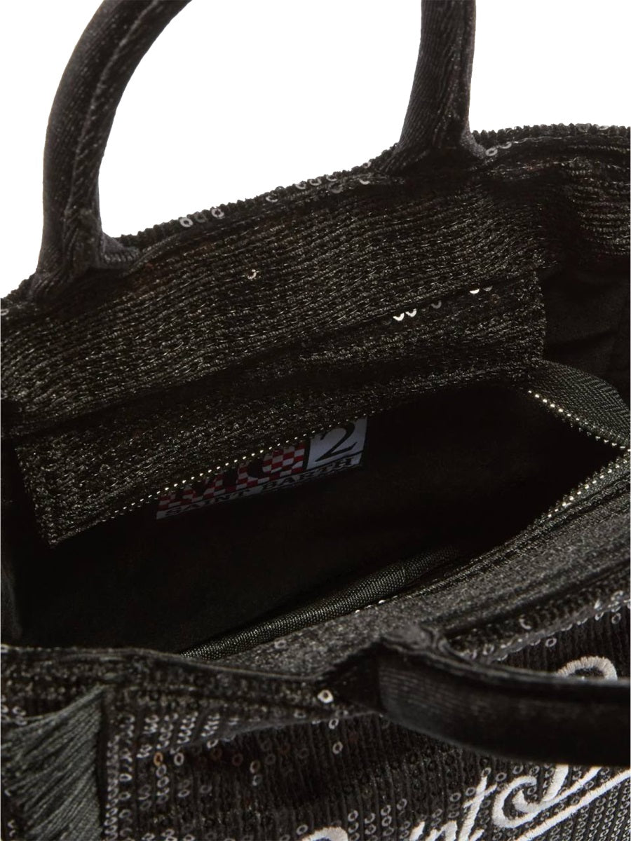 MC2 SAINT BARTH Mini Velvet Handbag for Kids