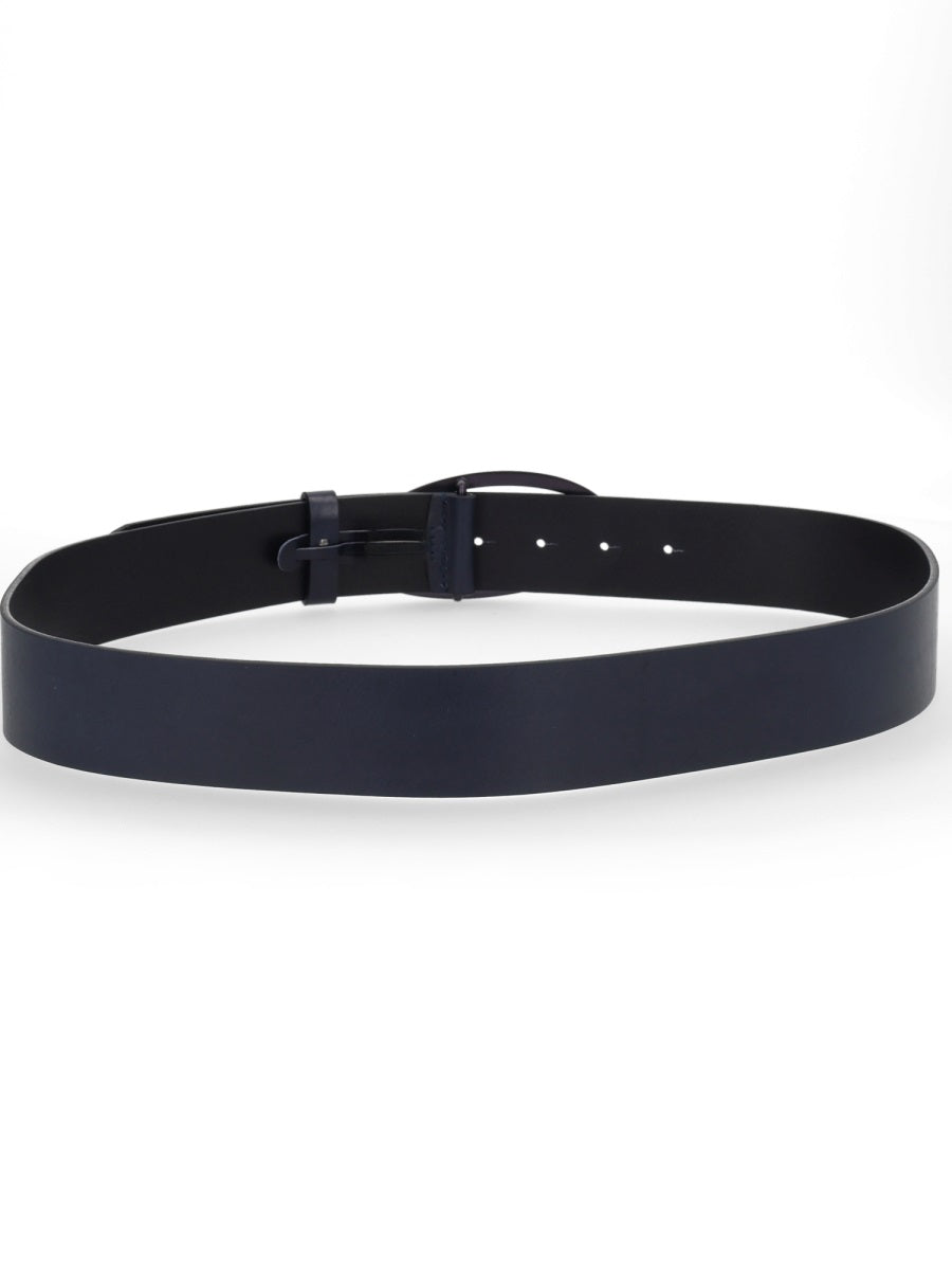 DIESEL Unisex Premium Leather Belt for FW25 Season