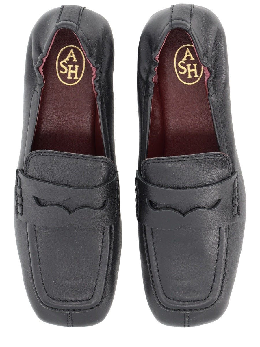 ASH Classic Leather Loafers for Women