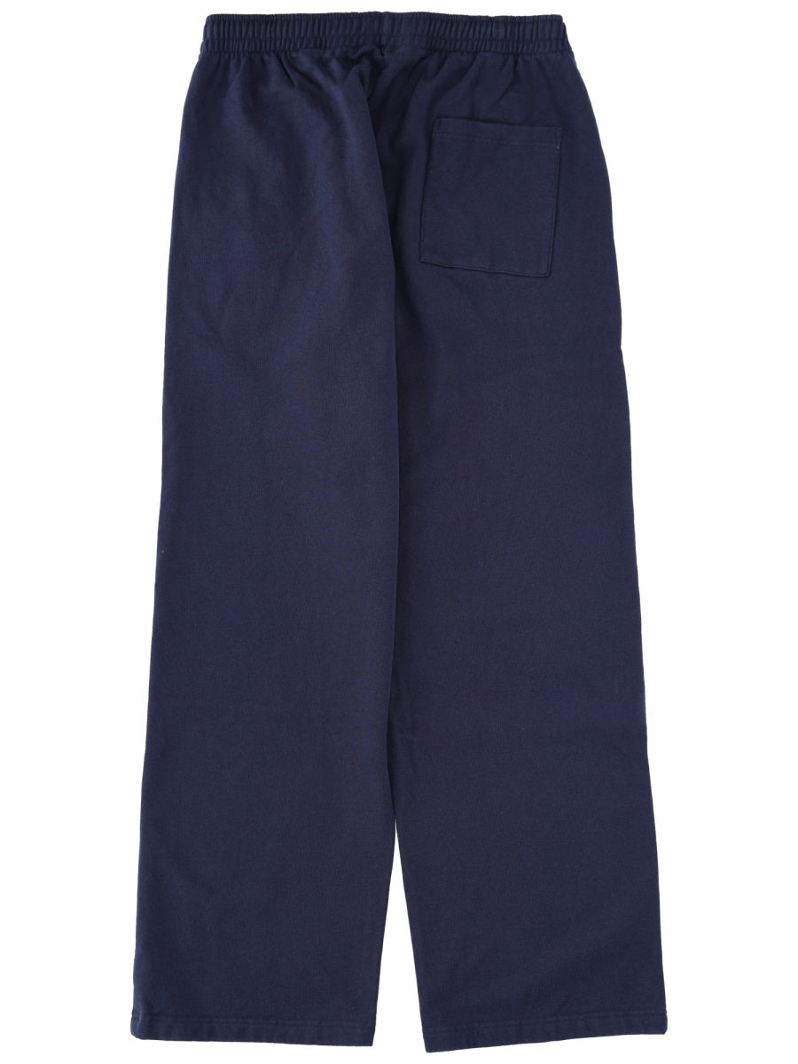 SPORTY&RICH Unisex Cotton Trousers FW25