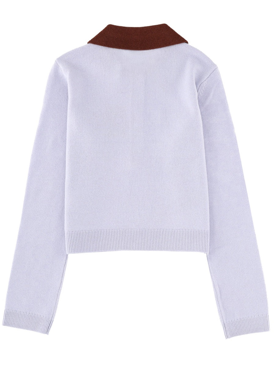 SELF-PORTRAIT Elegant Wool Blend Top