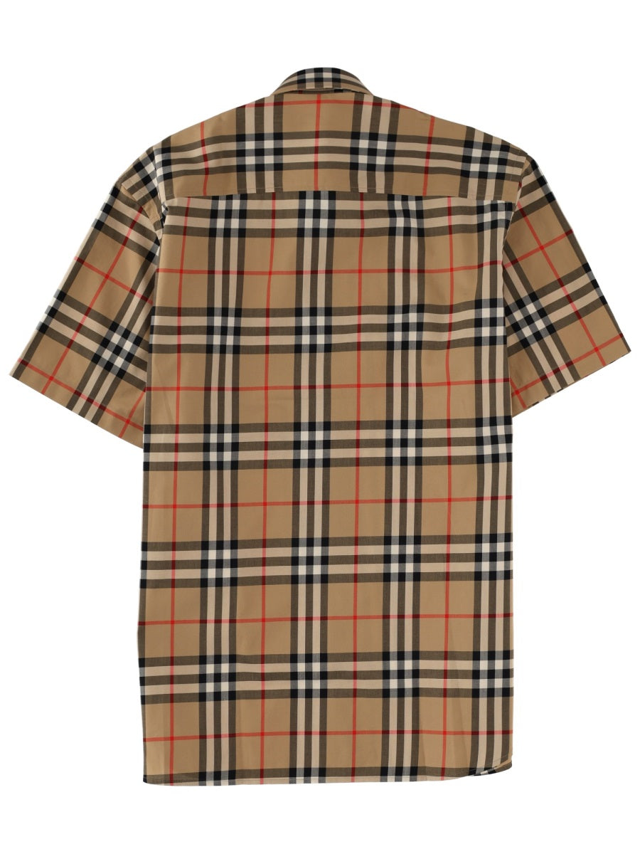 BURBERRY Classic Men's Multicolour Cotton Shirt