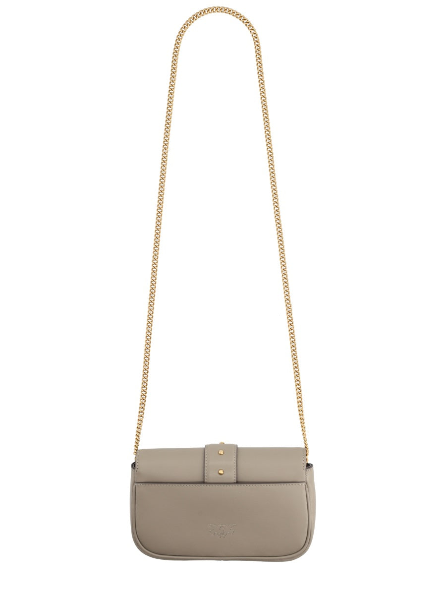 PINKO Chic Leather Shoulder Mini Bag