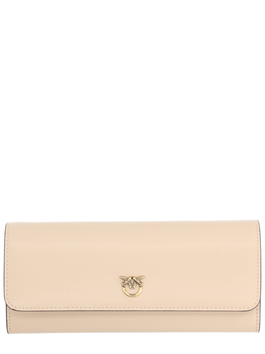 PINKO Leather Wallet - Women's Mini Style for FW25