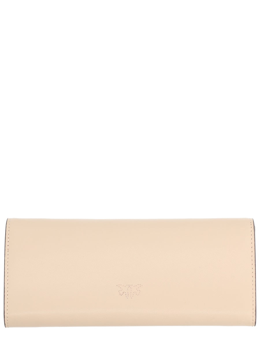 PINKO Leather Wallet - Women's Mini Style for FW25