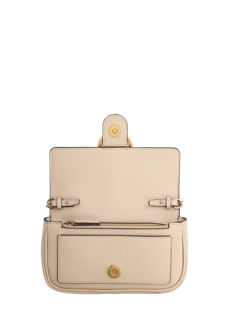 PINKO Mini Leather Shoulder Bag