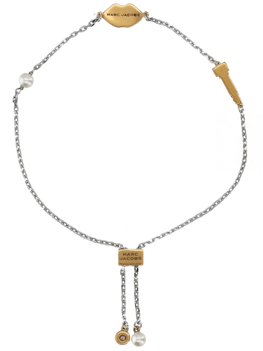 MARC JACOBS Elegant Women's Bracelet with Mixed Materials