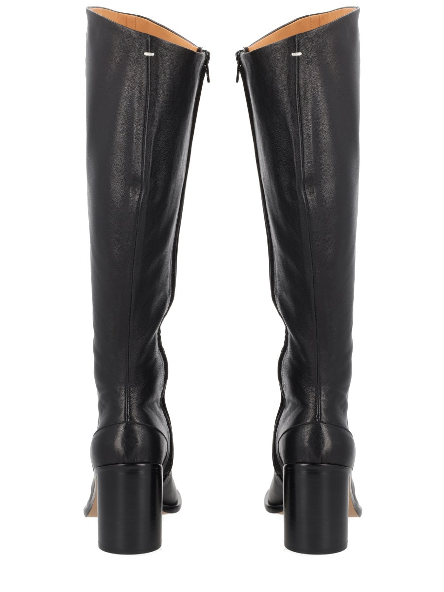 MAISON MARGIELA Elegant Women's Leather Boots