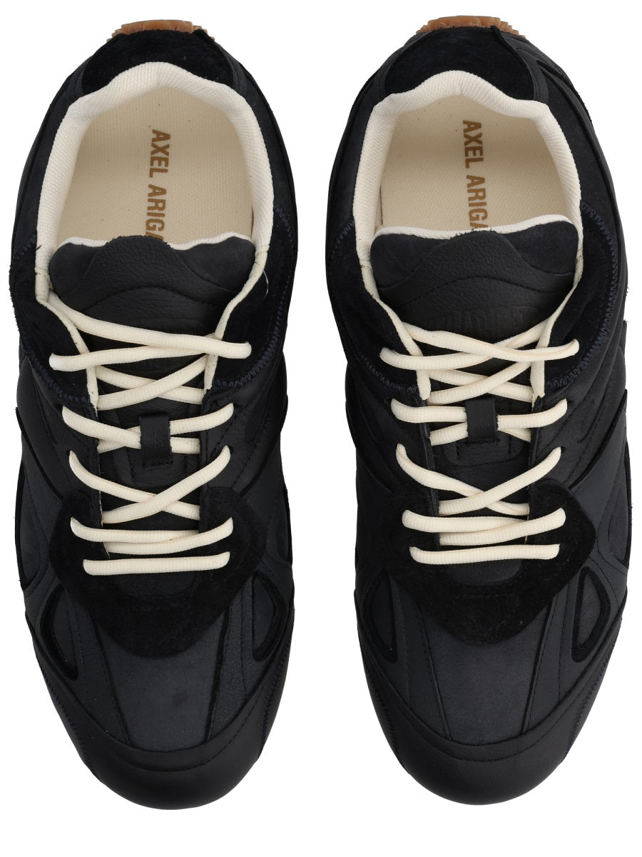 AXEL ARIGATO Premium Leather and Suede Sneakers for Men - SS26