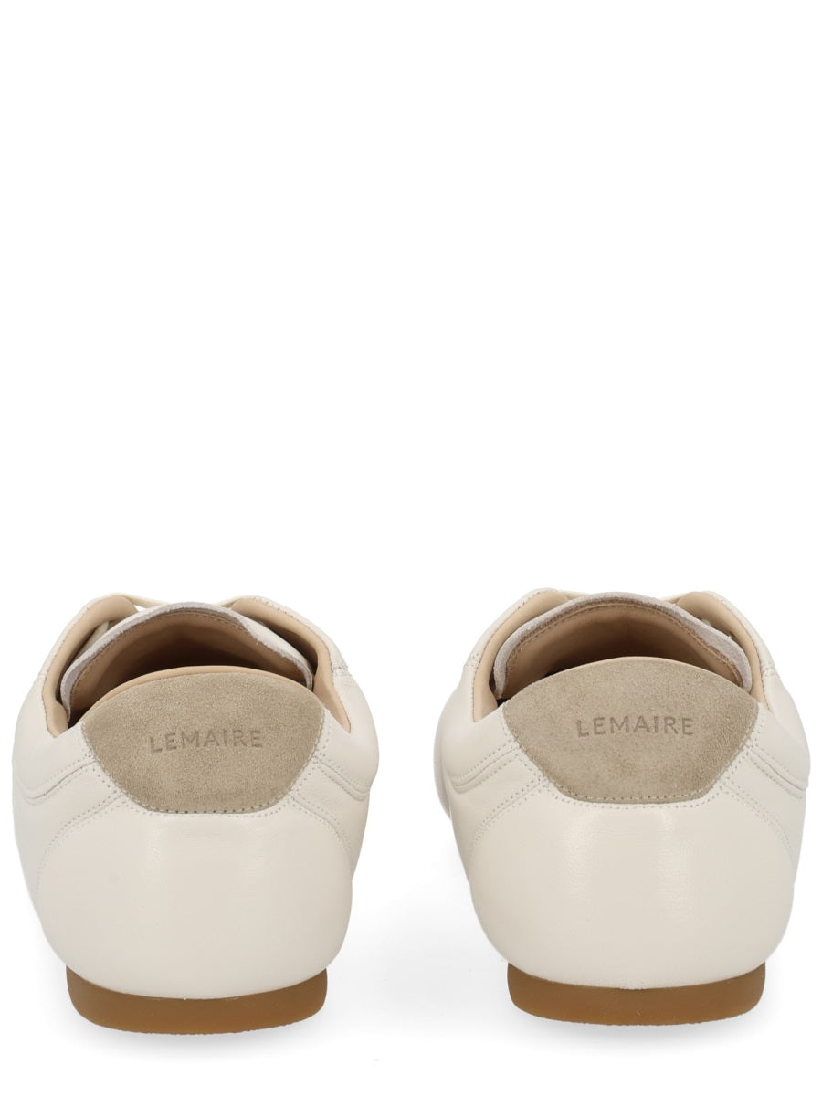 LEMAIRE Sheepskin-Lined Leather Sneakers