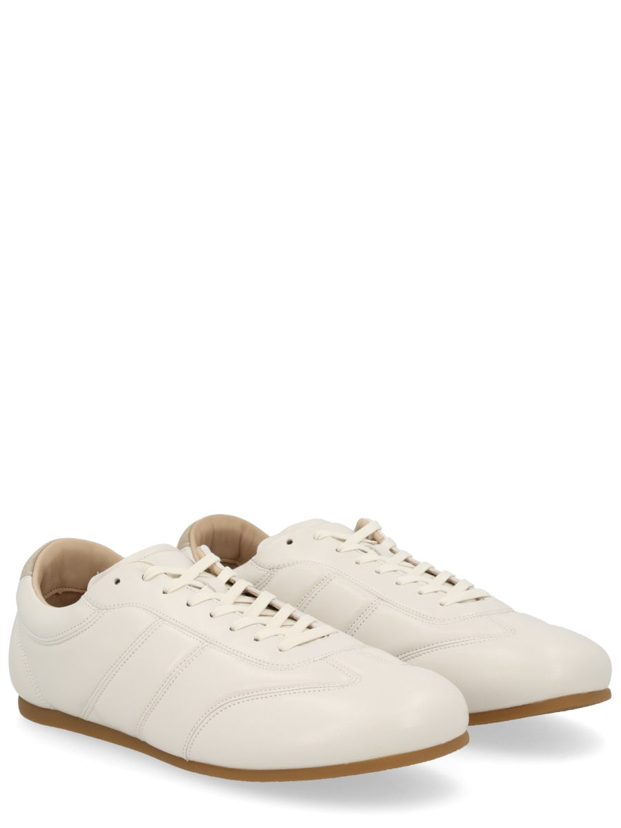 LEMAIRE Sheepskin-Lined Leather Sneakers
