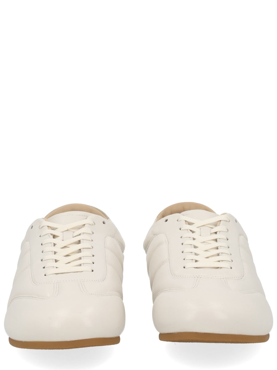 LEMAIRE Sheepskin-Lined Leather Sneakers