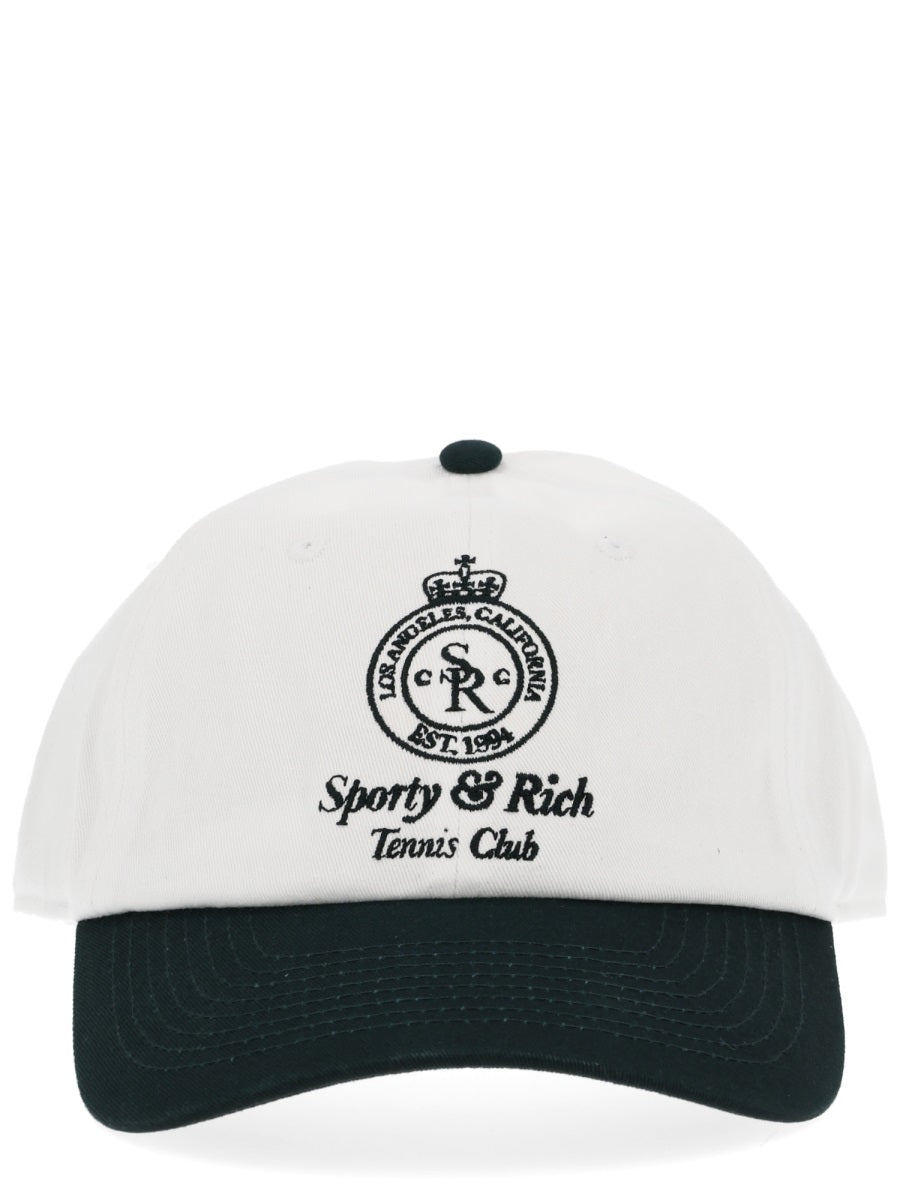 SPORTY&RICH Sporty & Rich Unisex Cotton Hat for Autumn 2025