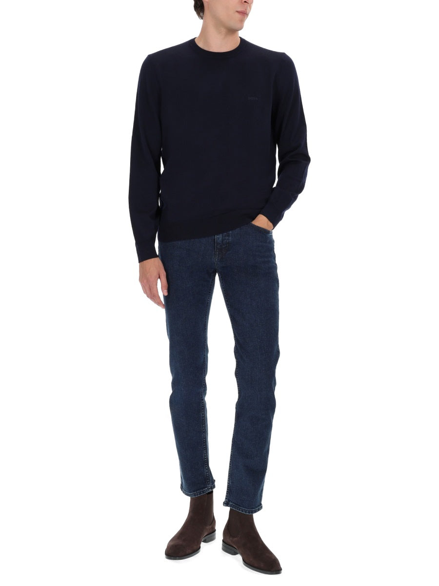 BOSS Classic Wool Sweater for Men