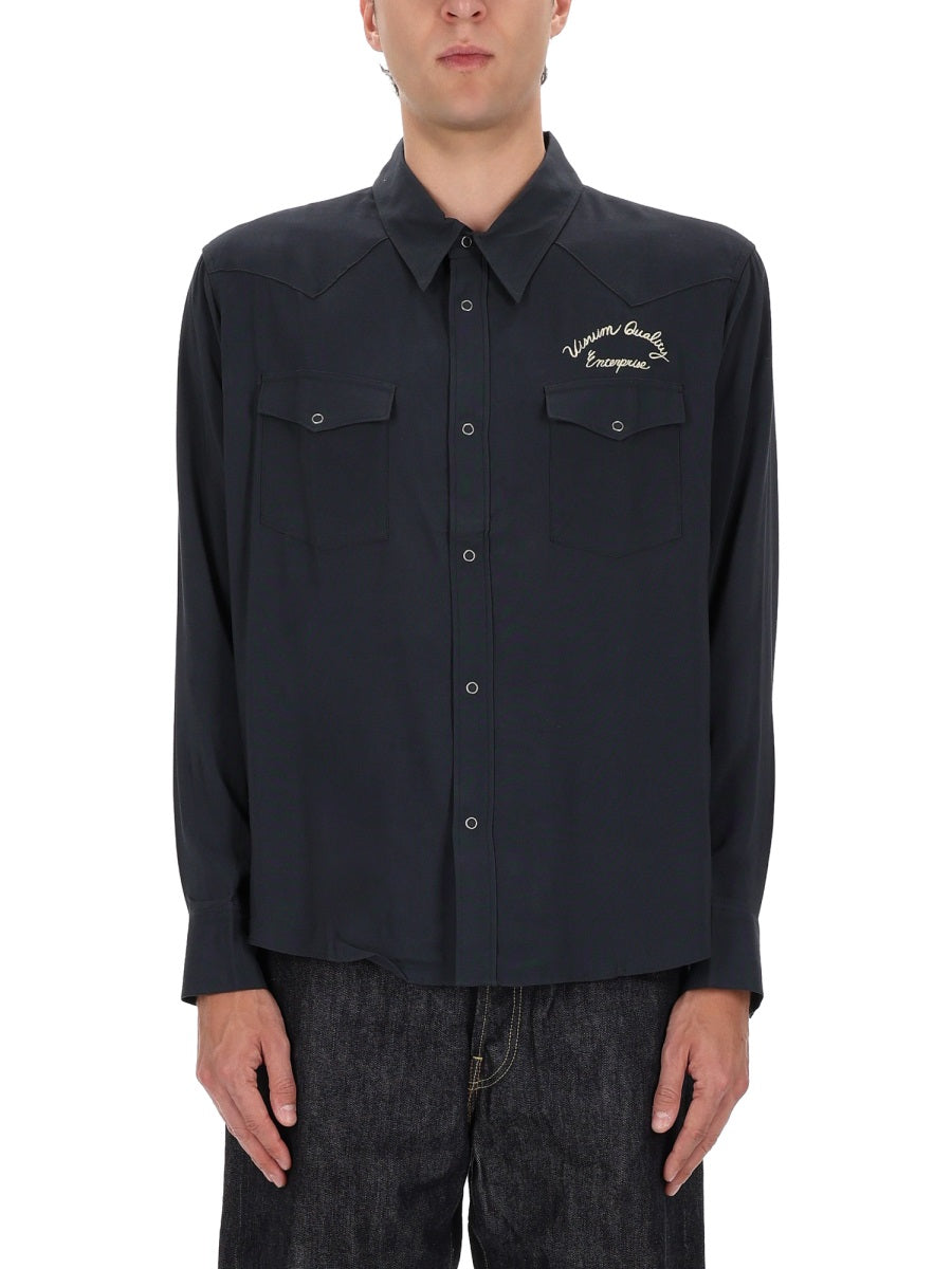 VISVIM Woven Rayon Shirt for Men - FW25 Collection