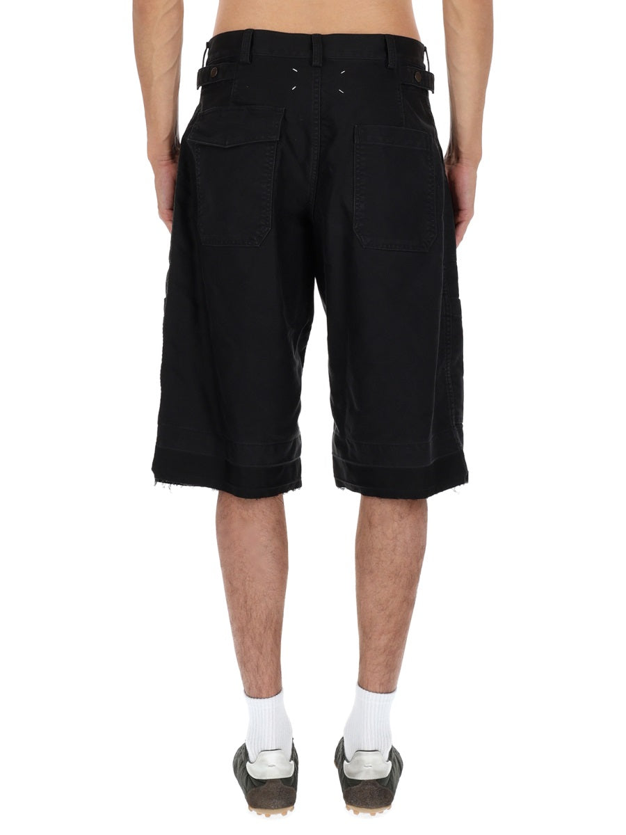 MAISON MARGIELA Men's Cotton Shorts for Fall 2025
