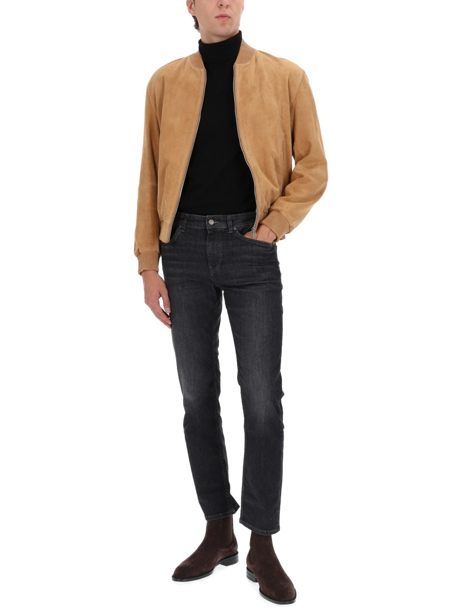 BOSS Premium Leather Jacket for Men