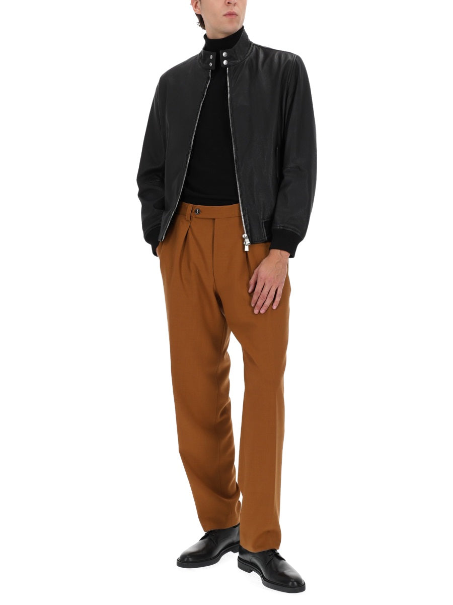 BOSS Premium Leather Jacket for Men