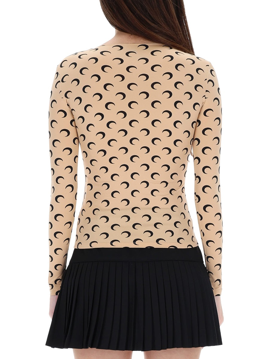 MARINE SERRE Elegant Mini Top for Women