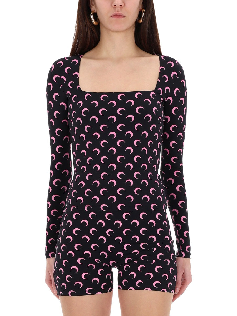 MARINE SERRE Women’s Mini Stretch Top