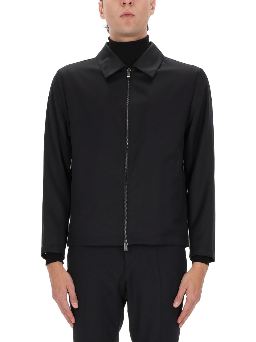 BOSS Elegant Wool Jacket for Men - FW25