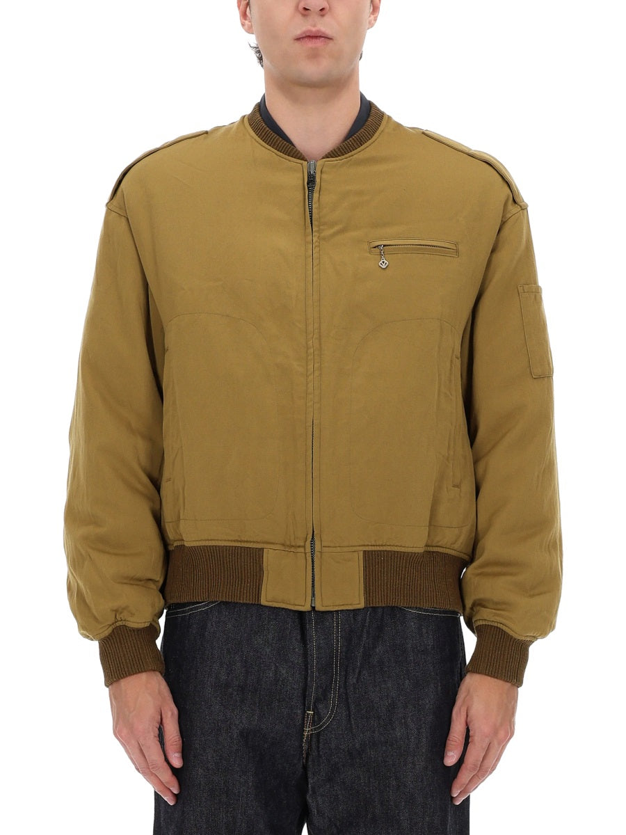 VISVIM Woven Wool & Linen Sports Jacket