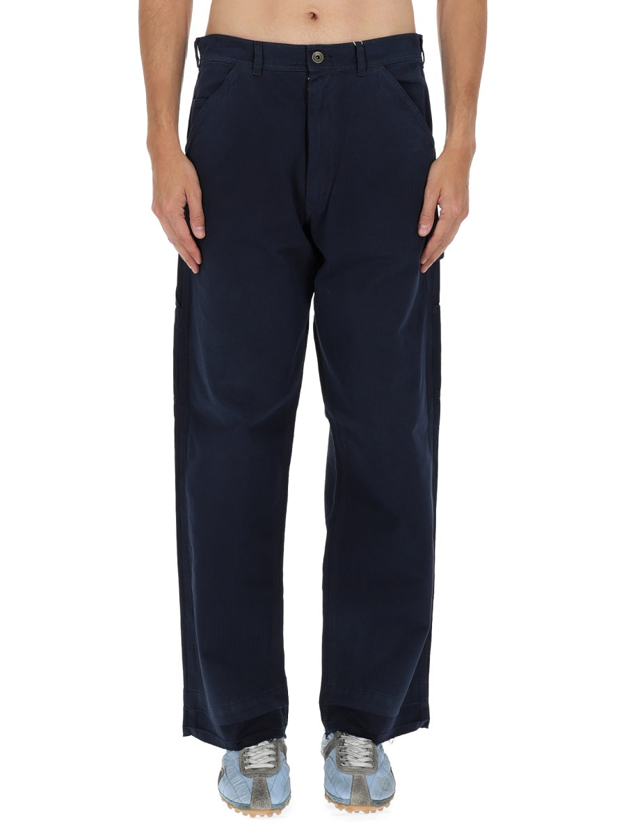 MAISON MARGIELA Classic 100% Cotton Jeans for Men - FW25 Collection