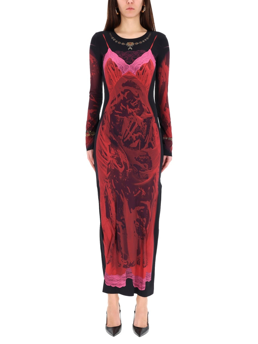 MARINE SERRE Mini Elegant Dress for Fall 2025