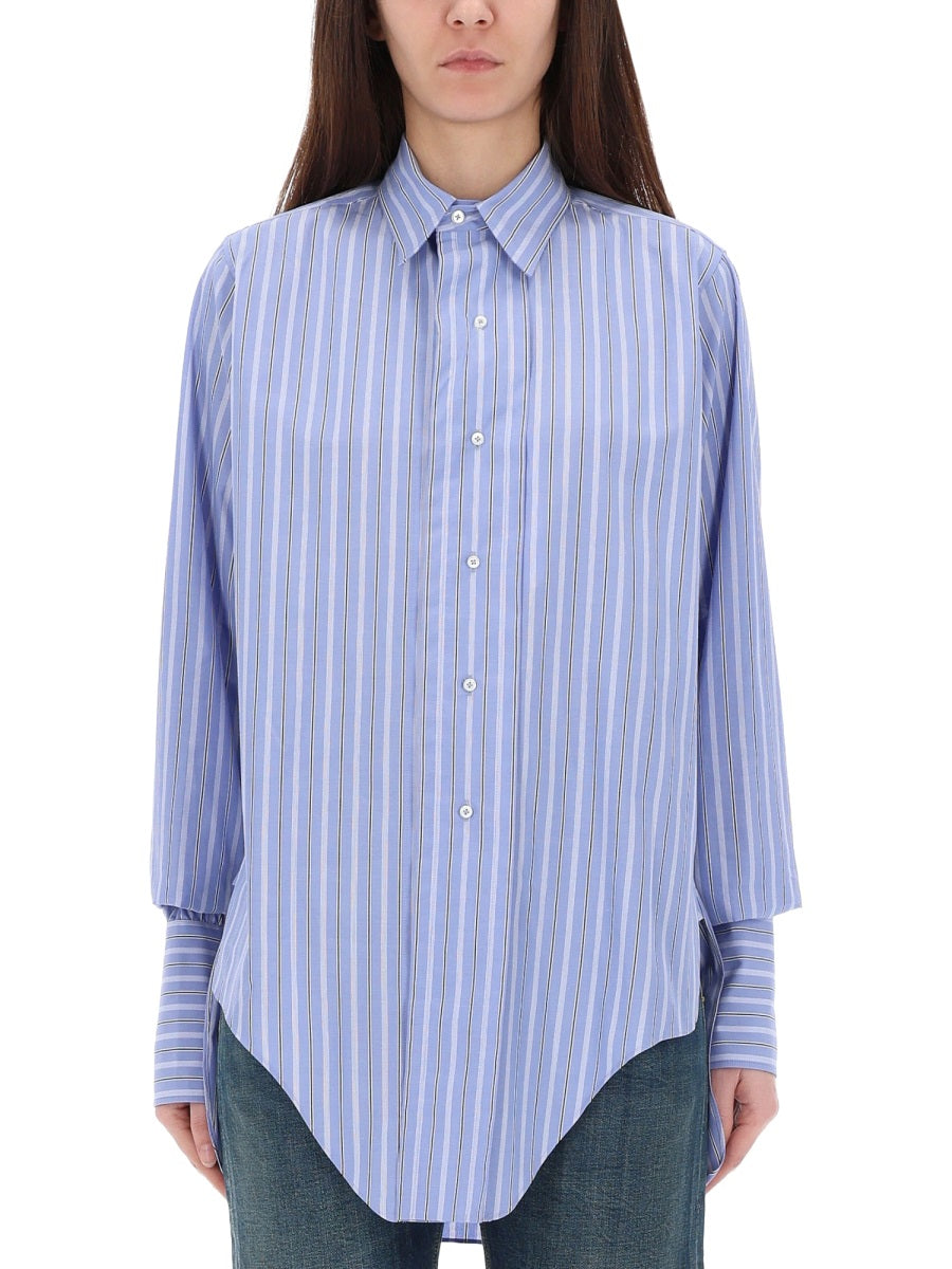 MAISON MARGIELA Classic Cotton Shirt for Women - FW25 Collection