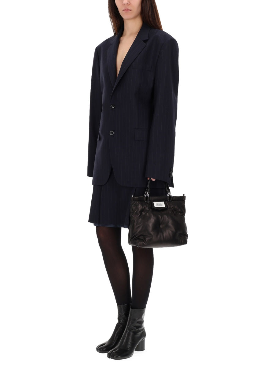 MAISON MARGIELA Wool Denim Mini Skirt for Women - FW25 Collection